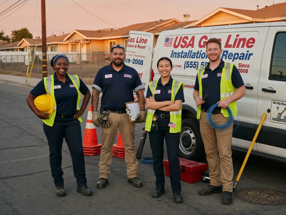 Gas Line Installation company in Burdick, KS